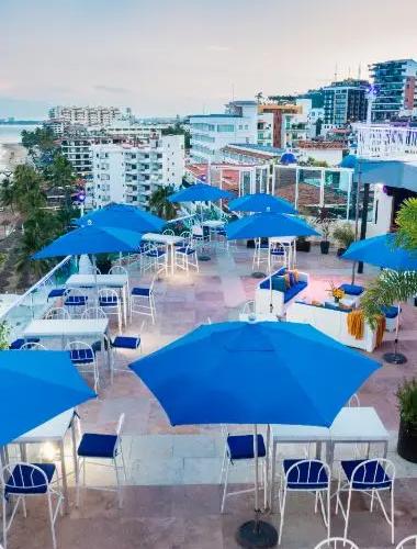 Cotton Candy  Blue Chairs Beachfront Resort Puerto Vallarta - Sólo Adultos Mexico Cotton Candy  Blue Chairs Beachfront Resort Puerto Vallarta - Sólo Adultos Mexico