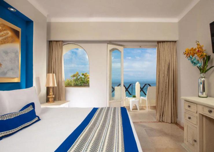 Habitación Frente al Mar  Blue Chairs Beachfront Resort Puerto Vallarta - Sólo Adultos Mexico Habitación Frente al Mar  Blue Chairs Beachfront Resort Puerto Vallarta - Sólo Adultos Mexico
